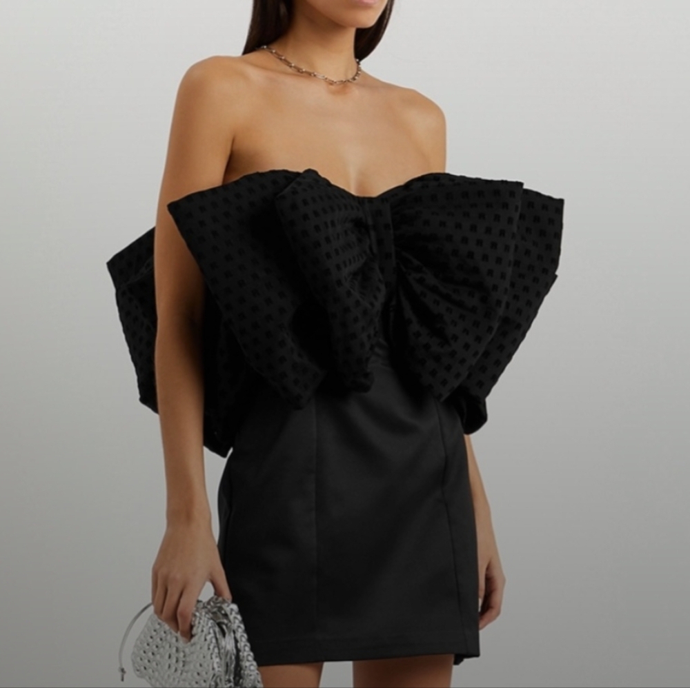 Black Bow Dress by Rotate Birgen Christensen
